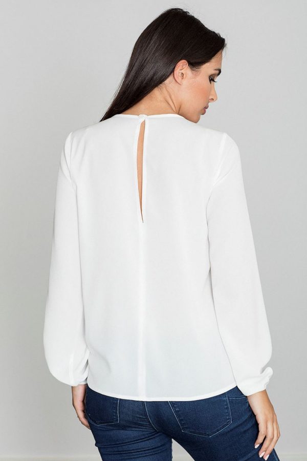 beige Blouse model 111130 Figl