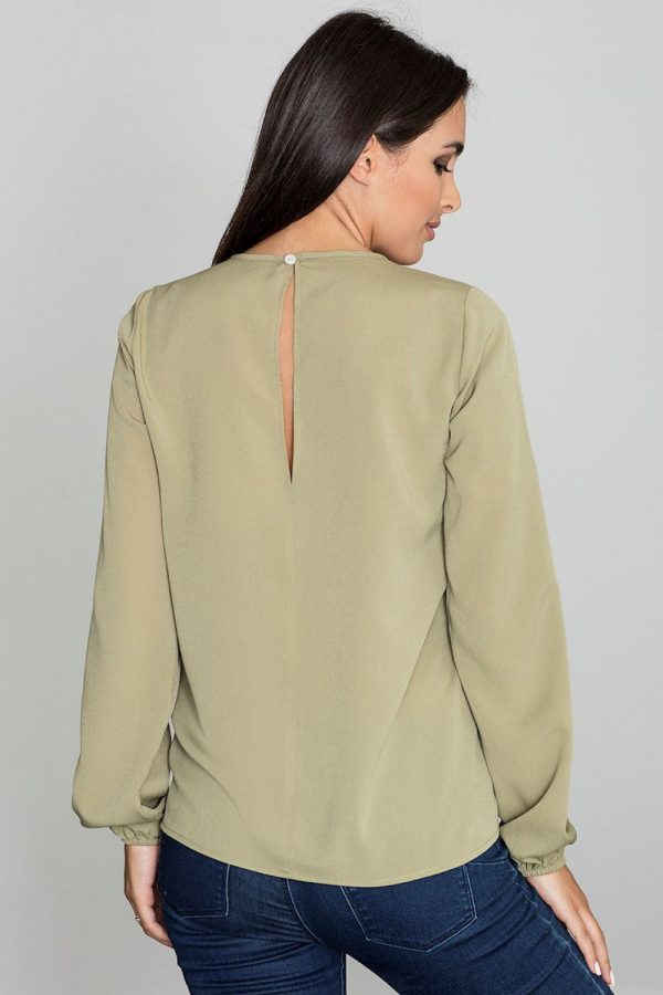 green Blouse model 111133 Figl