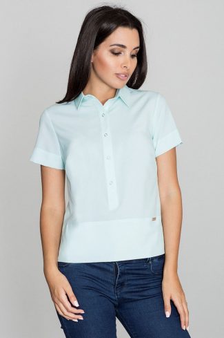 green Blouse model 111140 Figl