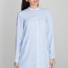 Blue Tunic in Women`s Blouses, Tunics with Spandex and Polyester