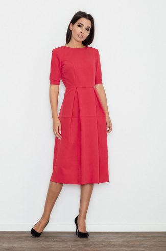 red Daydress model 111114 Figl