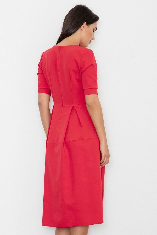 red Daydress model 111114 Figl