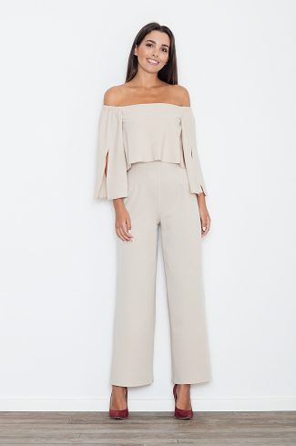 beige Suit model 77059 Figl