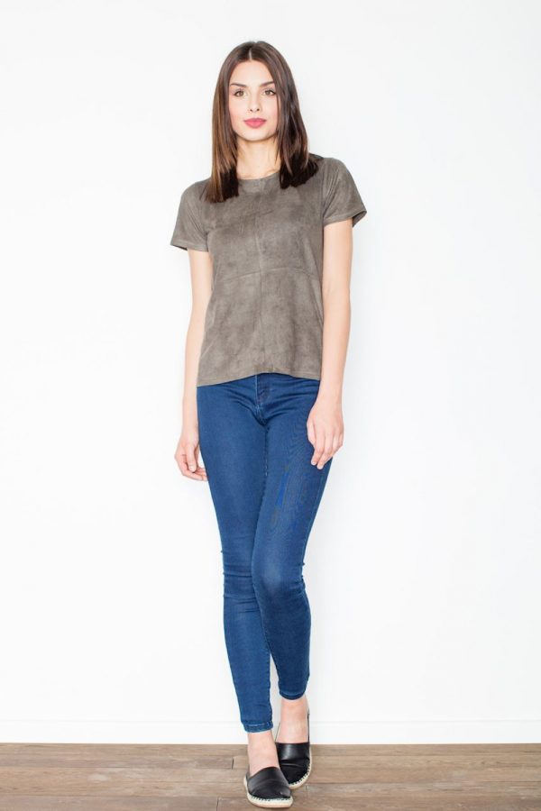 green Blouse model 111506 Figl