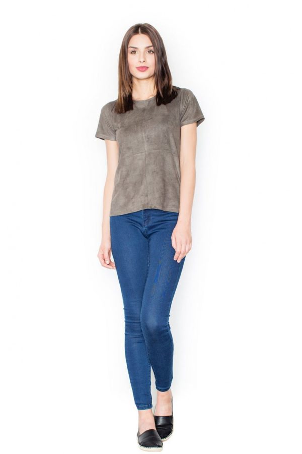 green Blouse model 111506 Figl