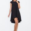 Black Evening Dress in Evening Dresses with Polyester and Viscose