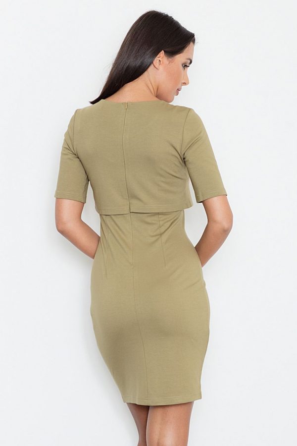 green Daydress model 111515 Figl