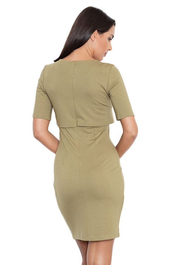 green Daydress model 111515 Figl