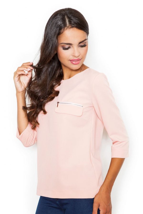 pink Blouse model 111530 Figl