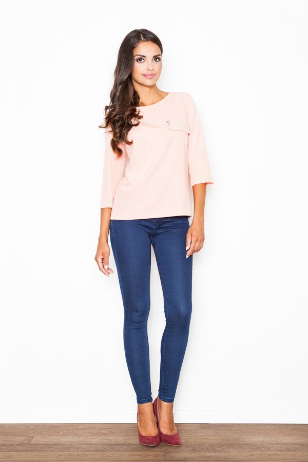 pink Blouse model 111530 Figl