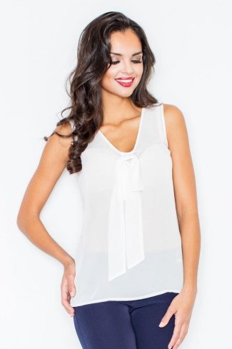312435 beige Blouse model 111719 Figl