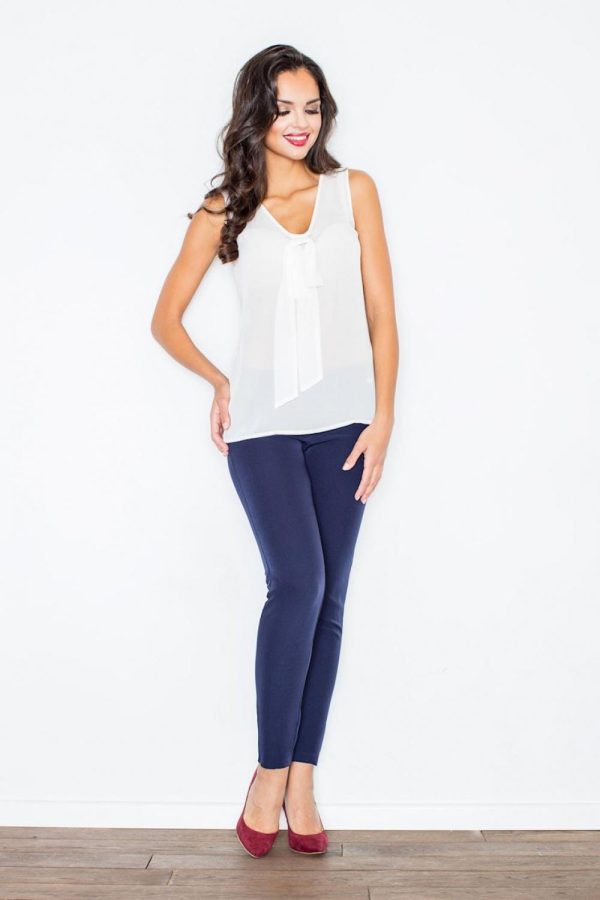 beige Blouse model 111719 Figl