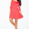 Pink Cocktail Dress in Formal Dresses, Cocktail Dresses with Spandex, Polyester and Viscose
