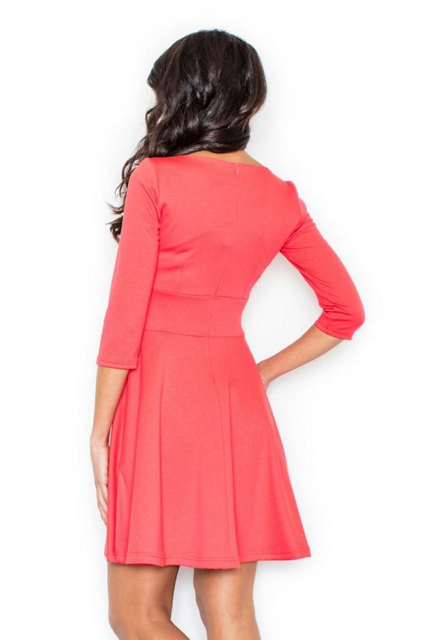 Pink Cocktail Dress in Formal Dresses, Cocktail Dresses with Spandex, Polyester and Viscose