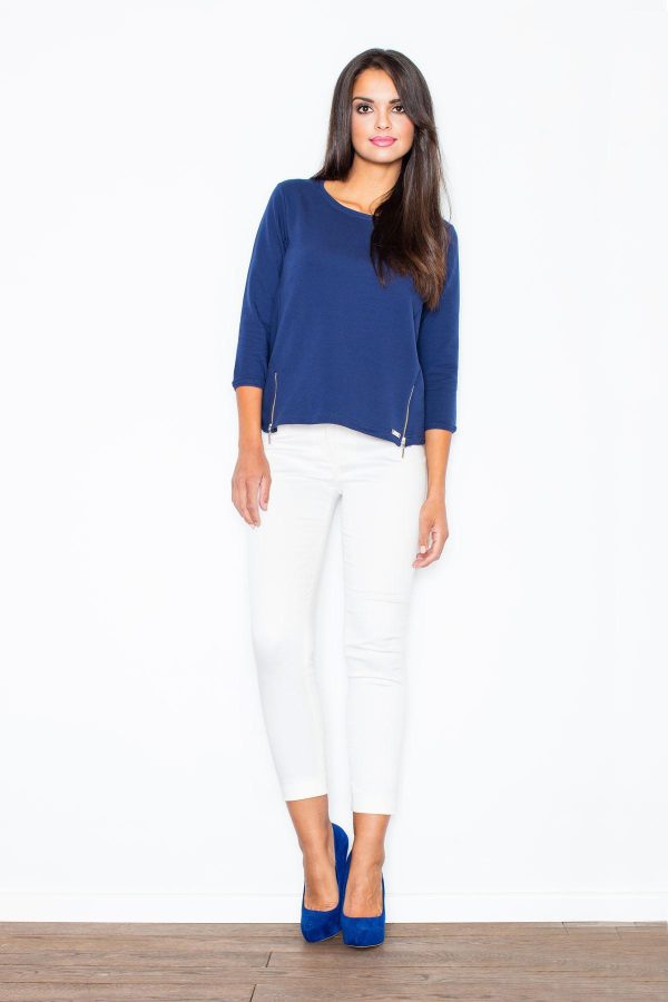 blue Sweatshirt model 43858 Figl