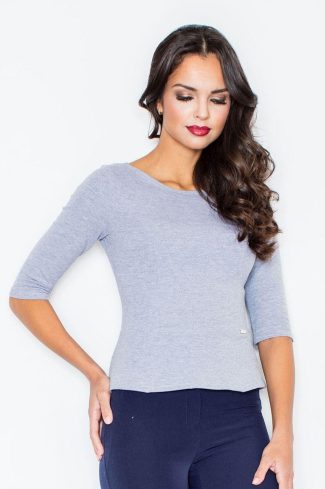grey Blouse model 44200 Figl