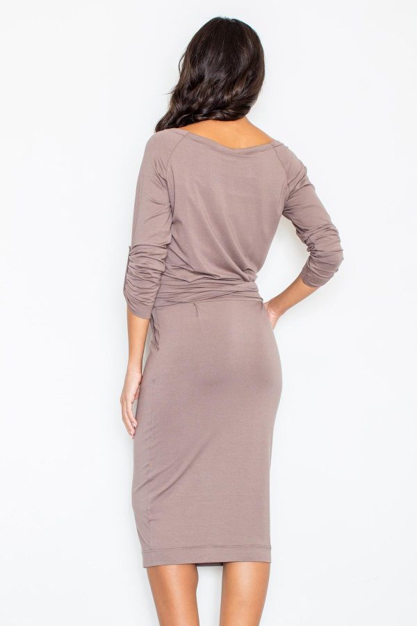 brown Daydress model 28090 Figl