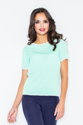 green Blouse model 28004 Figl