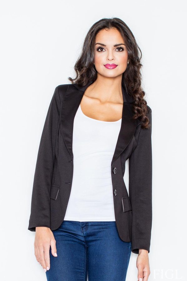 Black Jacket in Jackets, Vests For Women with