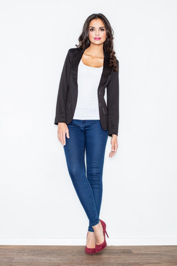 Black Jacket in Jackets, Vests For Women with