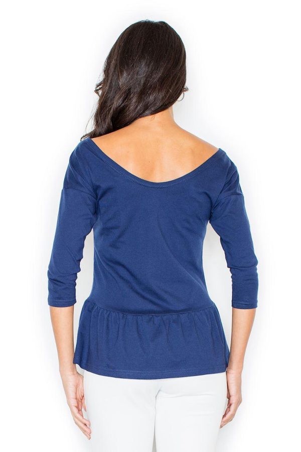 blue Blouse model 44524 Figl