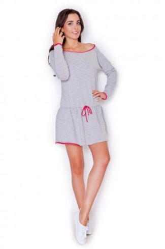 314204 Pink Daydress in Day Dresses with Cotton, Spandex and Polyester
