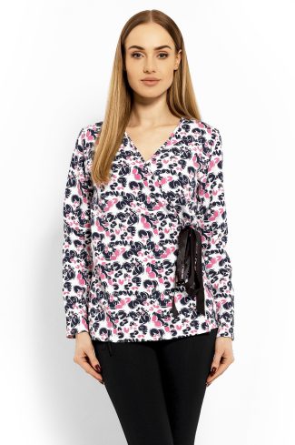 multicolor Blouse model 113172 PeeKaBoo