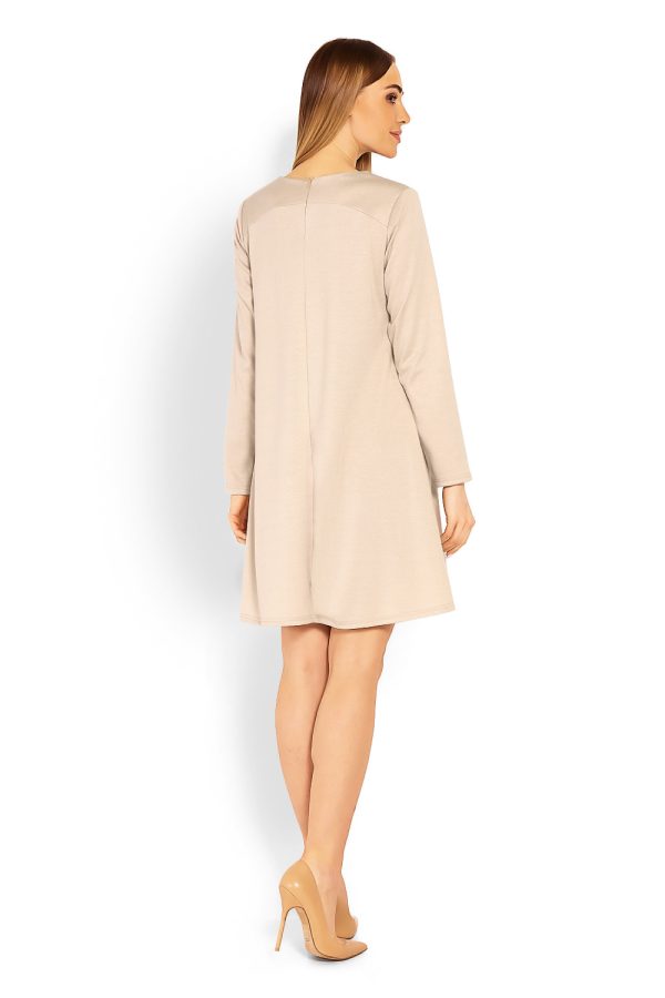 beige Daydress model 114512 PeeKaBoo