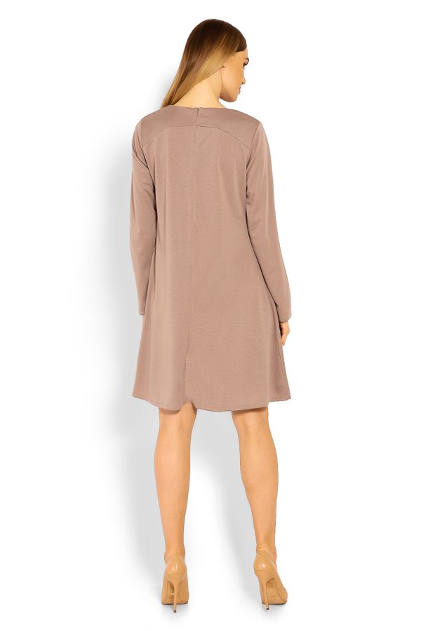 beige Daydress model 114516 PeeKaBoo