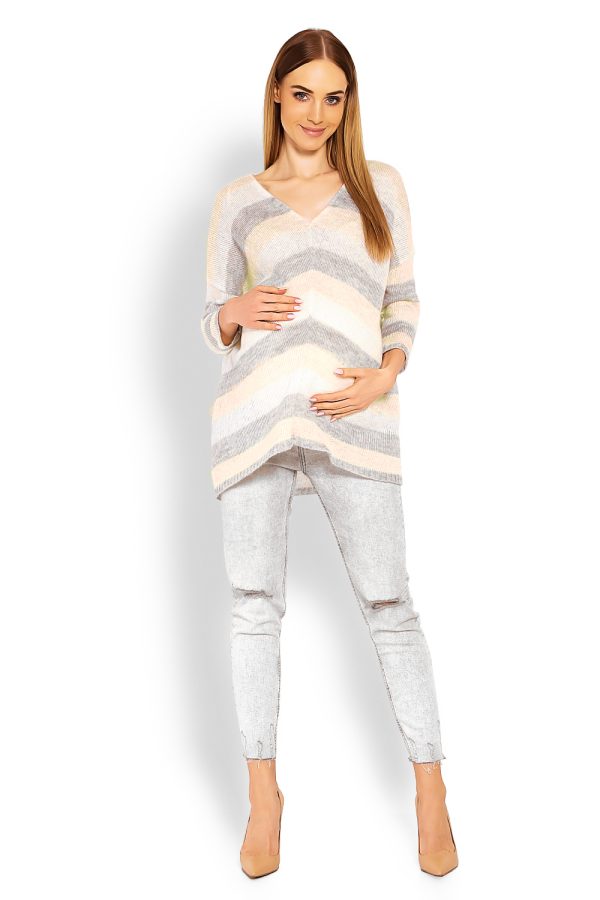 Yellow Pregnancy Sweater in Sweaters, Pullovers, Jumpers, Turtlenecks, Boleros, Shrugs with