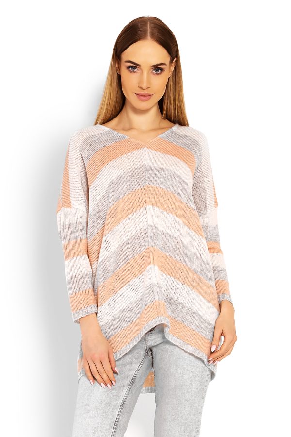 Orange Jumper in Sweaters, Pullovers, Jumpers, Turtlenecks, Boleros, Shrugs with