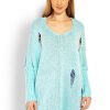 320295 Green Long Jumper in Sweaters, Pullovers, Jumpers, Turtlenecks, Boleros, Shrugs with Acrylic
