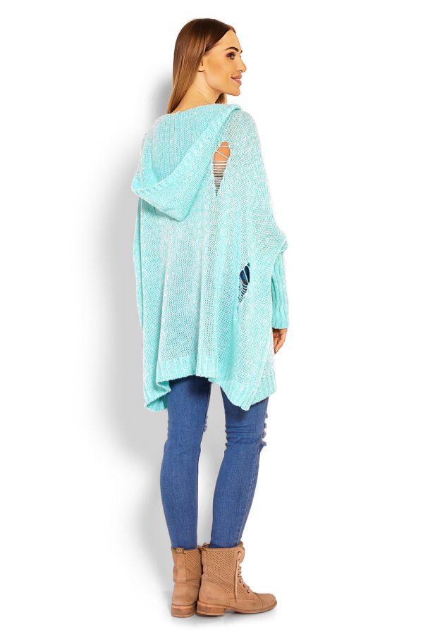 Green Long Jumper in Sweaters, Pullovers, Jumpers, Turtlenecks, Boleros, Shrugs with Acrylic