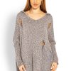 320298 Beige Long Jumper in Sweaters, Pullovers, Jumpers, Turtlenecks, Boleros, Shrugs with Acrylic