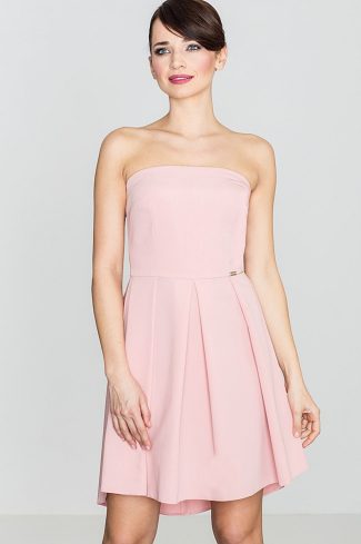 Pink Cocktail Dress in Formal Dresses, Cocktail Dresses with Polyester and Viscose