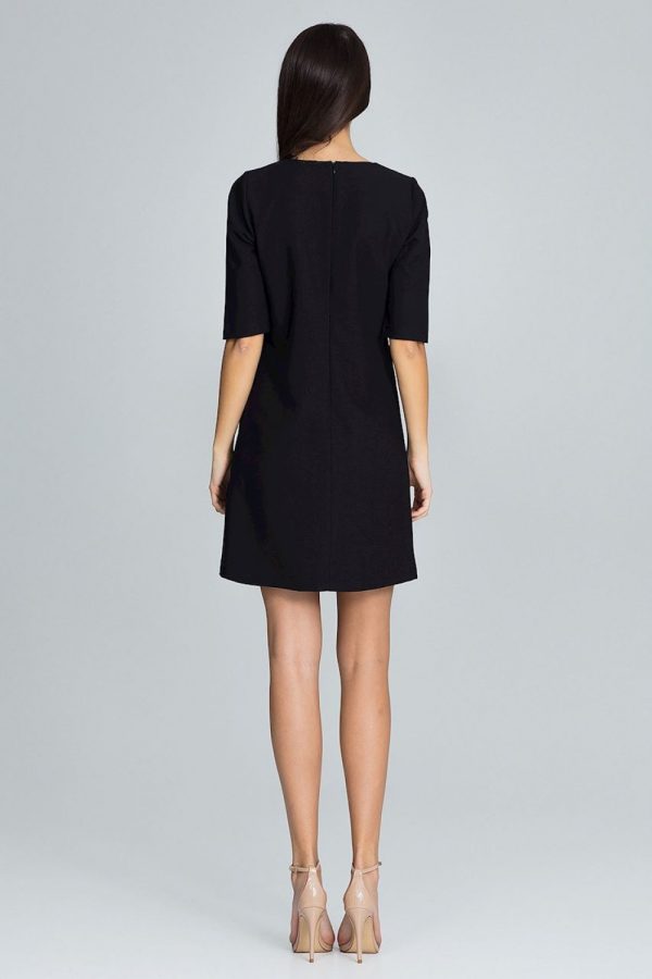 Black Cocktail Dress in Formal Dresses, Cocktail Dresses with Spandex, Polyester and Viscose