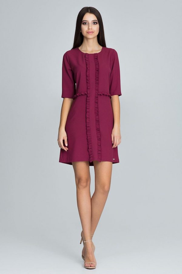 Red Cocktail Dress in Formal Dresses, Cocktail Dresses with Spandex, Polyester and Viscose