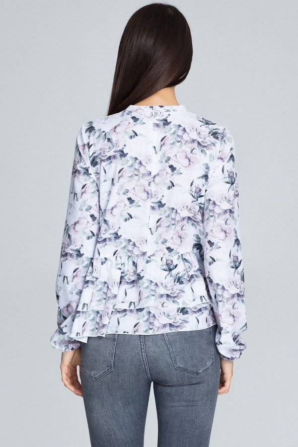 multicolor Blouse model 116246 Figl