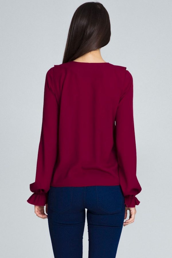 red Blouse model 116328 Figl