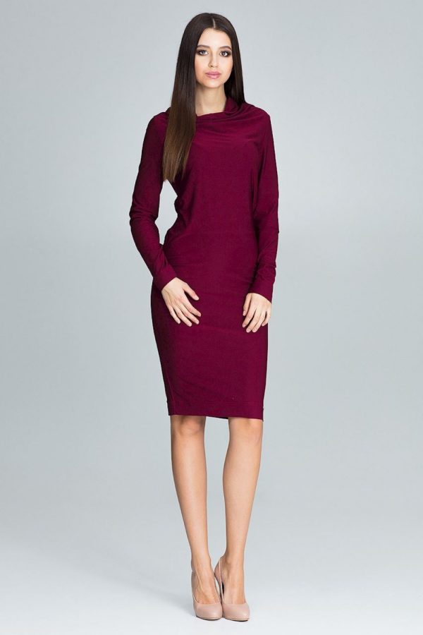 red Daydress model 116333 Figl