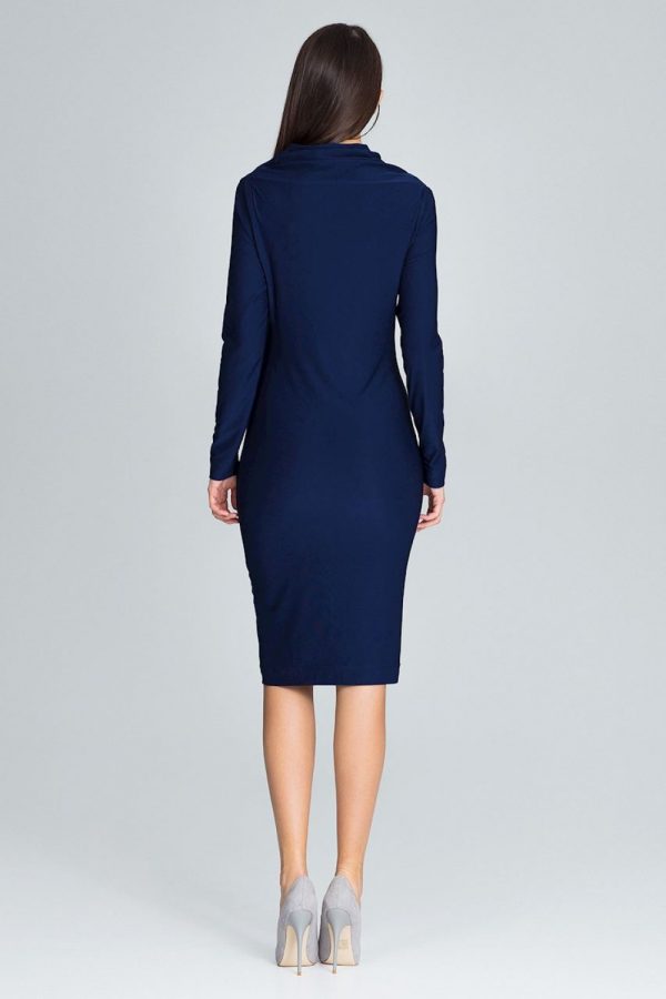 navy blue Daydress model 116335 Figl