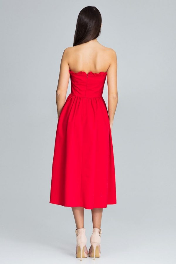 red Evening dress model 116340 Figl