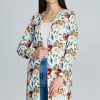 Multicolor Jacket in Jackets, Vests For Women with Polyester