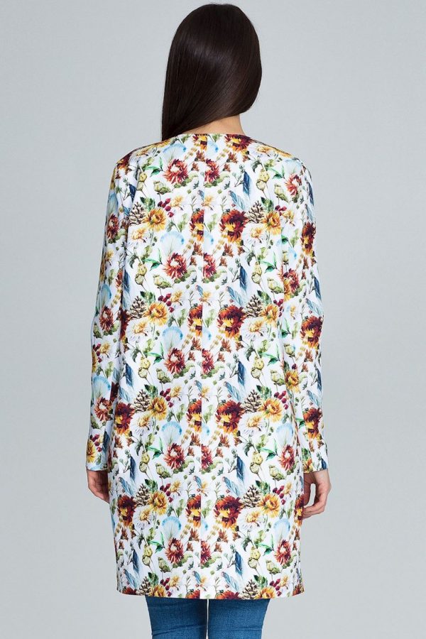 Multicolor Jacket in Jackets, Vests For Women with Polyester