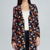 Black Jacket in Jackets, Vests For Women with Polyester
