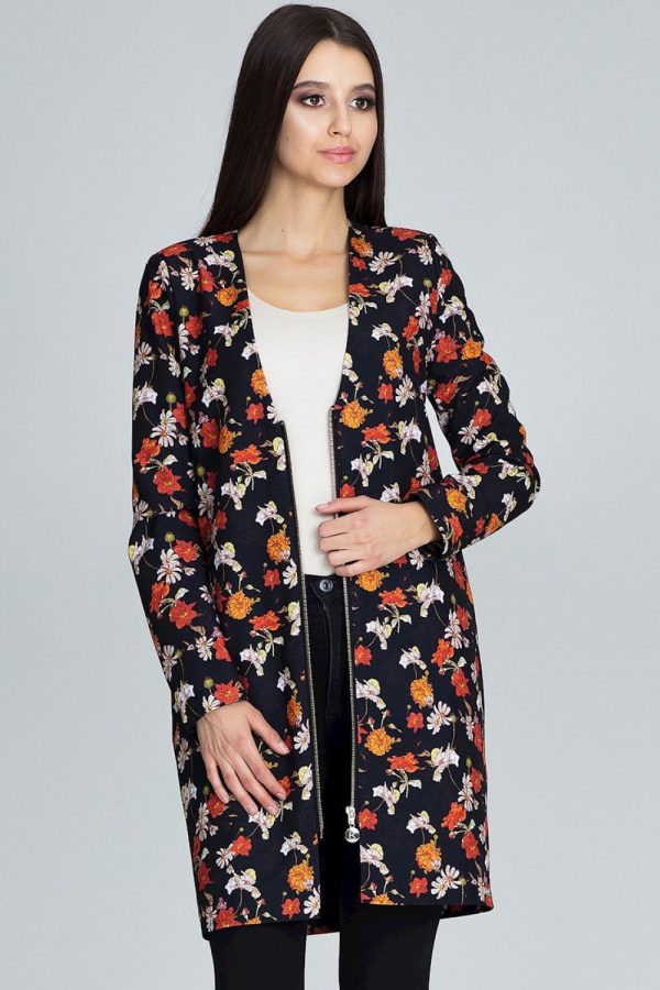 Black Jacket in Jackets, Vests For Women with Polyester