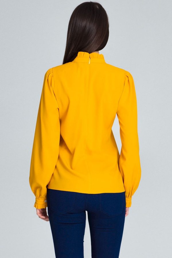 yellow Blouse model 116364 Figl