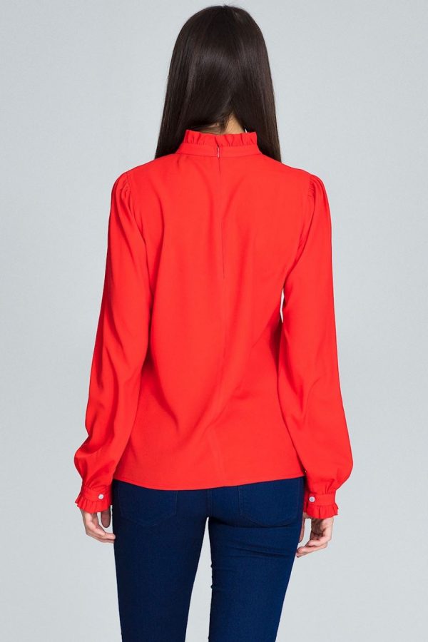 red Blouse model 116366 Figl
