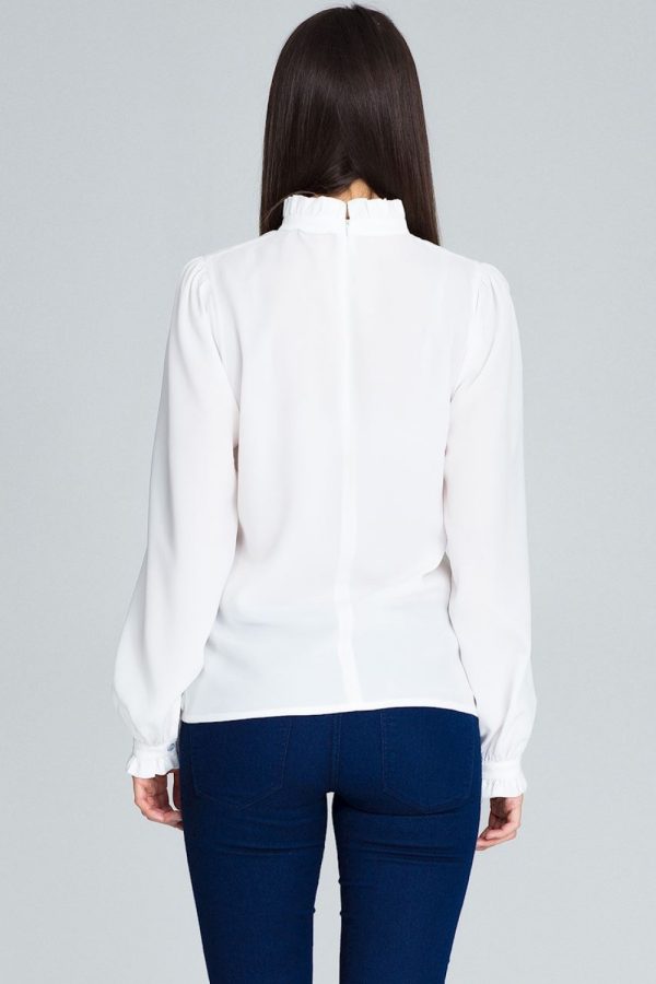 beige Blouse model 116369 Figl