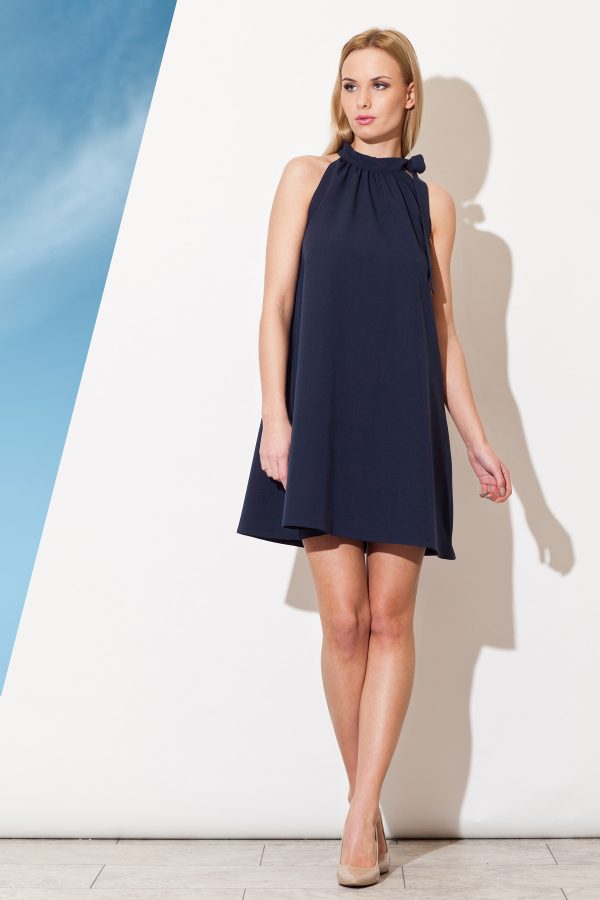 Blue Daydress in Day Dresses with Polyester and Viscose